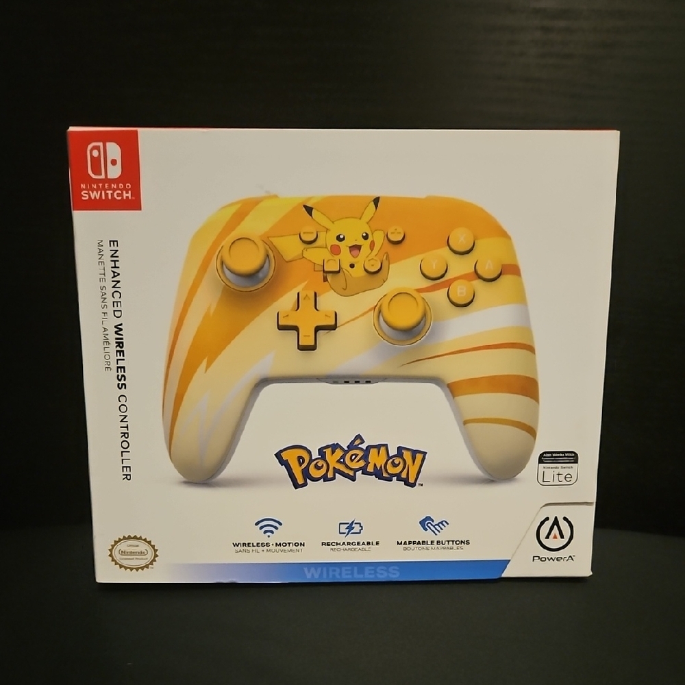 PowerA Wireless Controller Pokemon / Pikachu (Bluetooth)